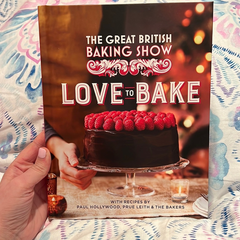 The Great British Baking Show Love to Bake book!